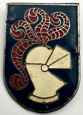 Vintage Dutch East Indies Army Sleeve Shield Emblem Insignia U Brigade Knight