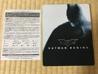amazon.co.jp limited Batman Begins Blu-ray SteelBook rare from Japan Steel Book - Image 1 of 4