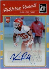 2016 Donruss Optic Football Card Pick (Inserts)