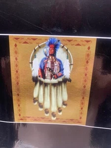 Indianer superweiche Decke 50" x 60" versiegelt brandneu - Bild 1 von 3