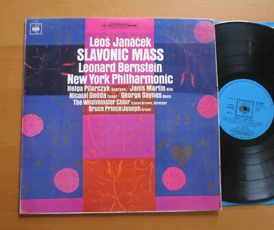 CBS 72361 Janacek Slavonic Mass Leonard Bernstein 1965 CBS Stereo Italy NM/VG - Image 1 of 4