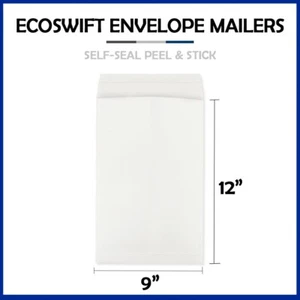 1 9x12 "EcoSwift" Brand Self-Seal Catalog Mailing Shipping Kraft Paper Envelope - Picture 1 of 5