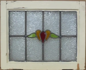 ABSTRAKTES ALTES ENGLISCHES BLEIGLASFENSTER 20,5" X 17" - Bild 1 von 3