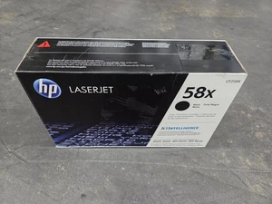 HP CF258X Genuine Toner Cartridge HP 58X Black Toner Opened Box NEW - Picture 1 of 4