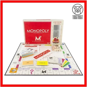 Monopoly 80th Anniversary Edition Board Game Hasbro Family Fun 2014 Ages 8+ - Picture 1 of 8