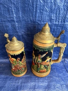 2 Birre Tedesche Vintage Thewalt Stein Germania Occidentale - Foto 1 di 7