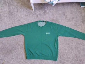 Obey Mens Green Logo Sweatshirt, XL, VGC - Picture 1 of 8