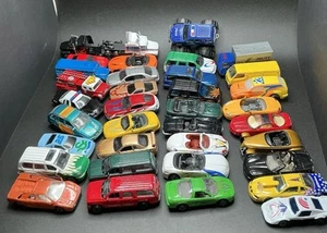 Lot Of 37, Vintage Die Cast 1:64 Sports Cars, Racing Cars, Police, Trucks, More! - Picture 1 of 9