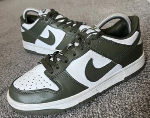 Nike Dunk Low Medium Gr. UK 6 Olivgrün Unisex Sneaker Low Top Retro - Bild 1 von 10