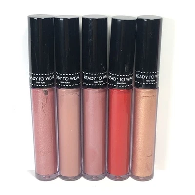 Nuevo juego de 6 piezas de brillo labial adicción a labios listo para usar 0,12 oz cada regalo en caja Foto 1 de 3