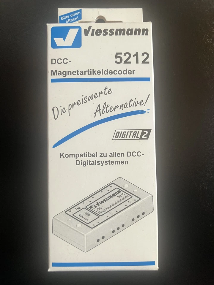 Viessmann DCC-Magnetartikeldecoder 5212 - Bild 1 von 1