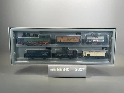 H0 MÄRKLIN Zug-Set K.W.St.E. T5 1205 AC 2857 OVP / 4 B 000 - Bild 1 von 3