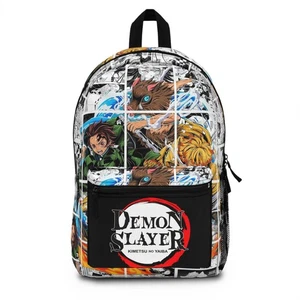 Demon Slayer Rucksack, Anime Schultasche, Manga Reiserucksack Anime Merch - Bild 1 von 5