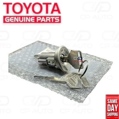 72-84 TOYOTA LAND CRUISER FJ40 FJ45 BJ40 BJ42 INTERRUPTOR DE BLOQUEO DE ENCENDIDO LLAVE FABRICANTE ORIGINAL NUEVO Foto 1 de 4