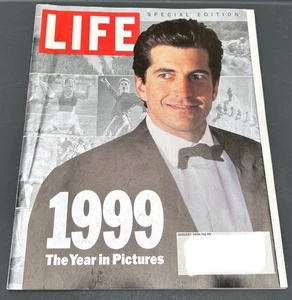 1999 Life Magazine The Year in Pictures Special Edition JFK Jr 2000 Y2K EUC - Picture 1 of 6