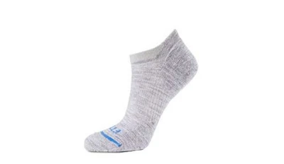 Fits Light Runner No Show Socks, Light Grey, Small - Image 1 of 2
