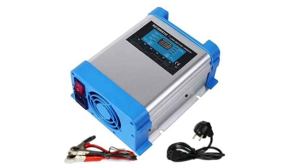 Prostownik sieciowy BC-40 PRO LFP do akumulatorów LiFePO4 12V 40A z wyświetlacze - Bild 1 von 1