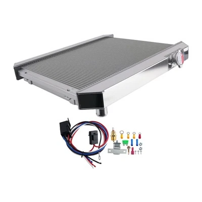 Radiador de motor de 3 filas para GMC Suburban L6 V8 1963-1966 8010284 Foto 1 de 4