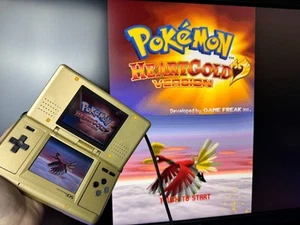 LOOPY USB-C INBUILT CAPTURE CARD Zelda Gold Mask Original Nintendo DS Console - Picture 1 of 19
