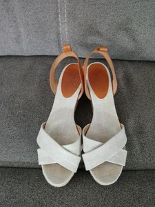 Coach Henley Wedge Sandals Women’s SZ 10B~EUC - Picture 1 of 8