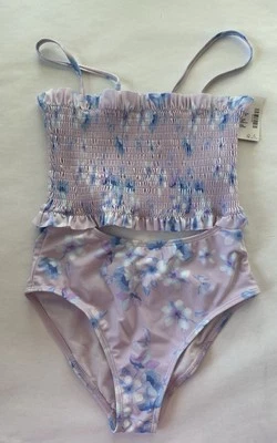 Traje de baño Sugar & Jade The Children’s Place niña talla M (10) morado y azul nuevo con etiquetas Foto 1 de 3