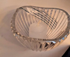 Marquis Waterford Crystal Votive Candle Holder Bowl 4" diameter - Picture 1 of 10