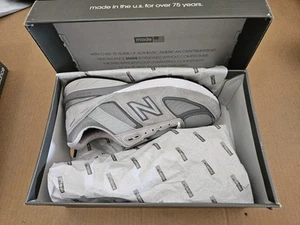 NEW BALANCE M990GL5 GREY MADE IN USA SALE 100% AUTHENTIC Size 8 (6E XXWIDE) - Picture 1 of 6