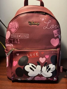 New Wondapop Minnie Mouse *Vegan Leather Designer Series 12'' Backpack - Picture 1 of 6