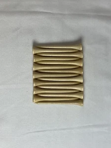 Neu Hurricane Golf 2 3/4" Naturholz Golf Tees 15 Stück Paket - Bild 1 von 2