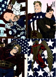 1993 THE CREATORS UNIVERSE SUPER DIMENSION 4 CARD SUB SET - Picture 1 of 2