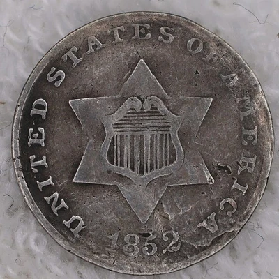3 Cent Silver 1852 - Image 1 of 2