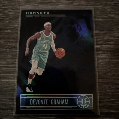 2020-21 Panini Illusions - Devonte' Graham #28 Trophy Collection Sapphire - Image 1 of 2