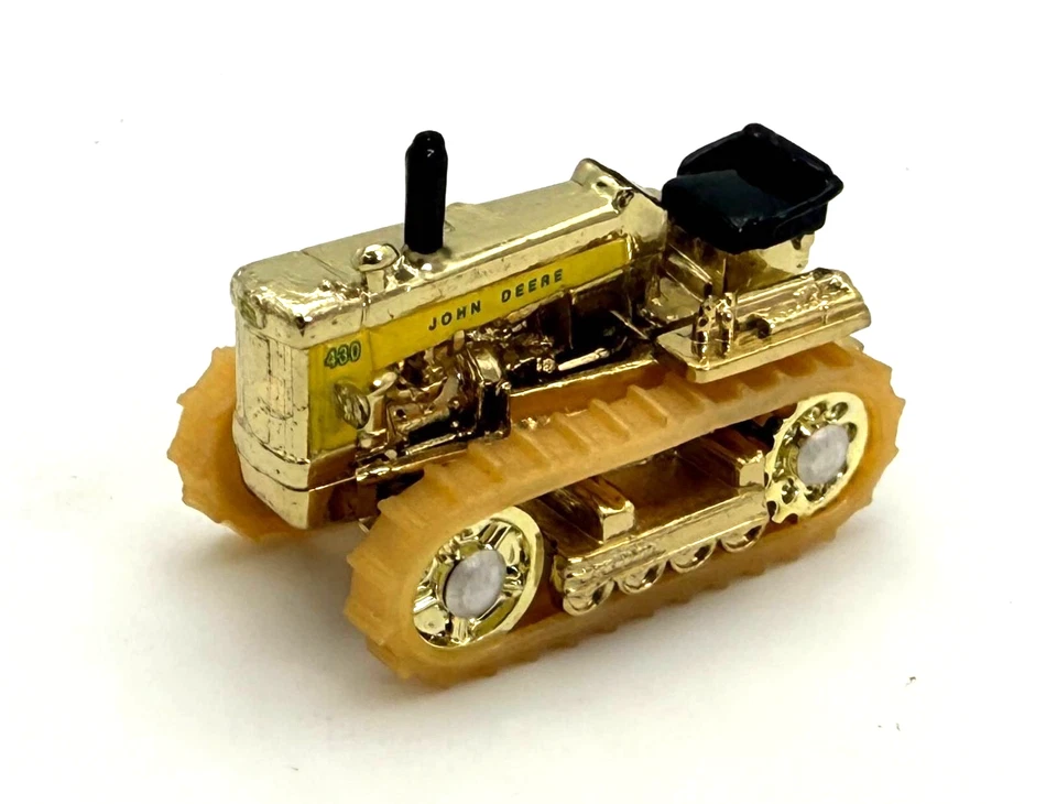 ERTL - John Deere 430 Crawler Tractor - 1:87 Scale - Gold Color - Image 1 of 4
