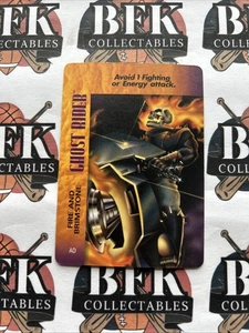 1995 Fleer Marvel Overpower PowerSurge - Ghost Rider - Fire and Brimstone - Bild 1 von 2