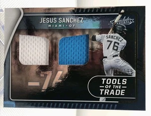 Jesus Sanchez /199 Relic Tools Of The Trade 2022 Panini Absolute Miami Marlins  - Bild 1 von 2