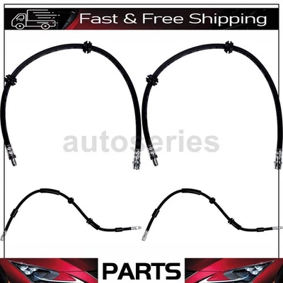 Brake Hydraulic Hose Front Rear For 2015-2016 Mercedes-Benz GL450 4pcs - Image 1 of 4