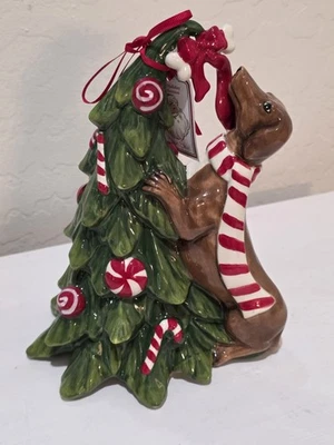 Blue Sky Dachshund Christmas Tree Decor Figure - Image 1 of 4