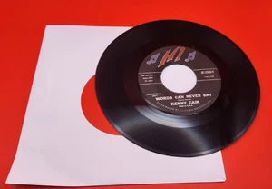 Kenny Cain - Words Can Never Say / Practice Makes Perfect 45 RPM Single 1962 - Picture 1 of 2