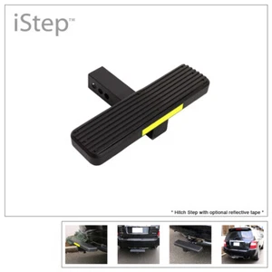 APS iStep 14 inches Black Trailer Hitch Step Fits 2in Receiver Tube - Picture 1 of 7