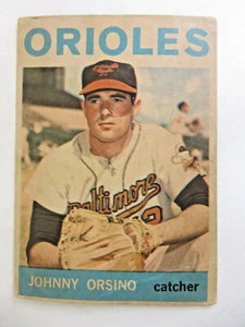 1964 Topps Venezuelano Johnny Orsino Baltimore Orioles 63 Baltimore Orioles - Foto 1 di 2