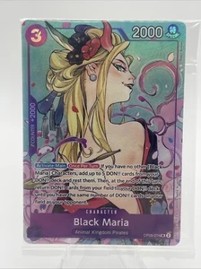 Caja Ilustración One Piece CCG Black Maria OP08-074 Volumen 2 EN ¡Promoción SELLADA! - Imagen 1 de 2