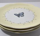 Lenox Butterfly Meadow 8” Lunch/Salad Plates (chip on one) See Photos DW/Micro