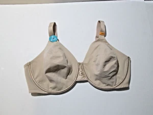 Vanity Fair 44DD Beauty Back Full Figure Minimizer Underwire Bra Nude 76080 - Picture 1 of 13