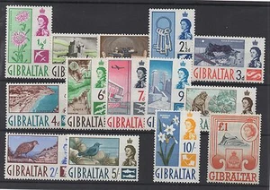Gibraltar. 1960. SG160-173 definitive set x 14 values. Very fine unmounted mint. - Picture 1 of 1