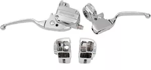 KIT DE CONTROL MANUAL CROMADO con RADIO HARLEY STREET GLIDE ELECTRA ROAD GLIDE 08-13 - Imagen 1 de 1
