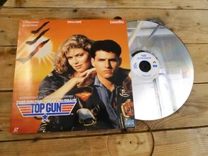 TOP GUN VF PAL LASERDISC LD TOM CRUISE VAL KILMER KELLY MC GILLIS - Foto 1 di 6