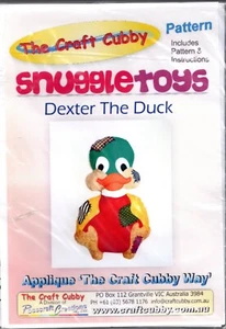 The Craft Cubby Toy Pattern Dexter the Duck - Picture 1 of 1