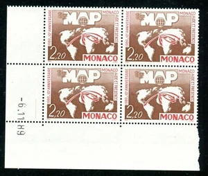 Mónaco 1701, montado sin montar o nunca montado, $2,25. Michel 1941. Ayuda y presencia Monaco, décima año... x34879 - Imagen 1 de 1