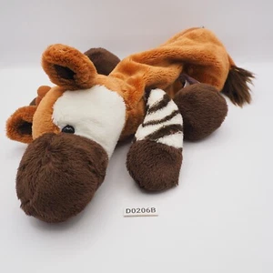 D0206B NICI Okapi Zebra Beutel Tasche Plüsch 10 Zoll Stofftier Puppe liegend - Bild 1 von 14