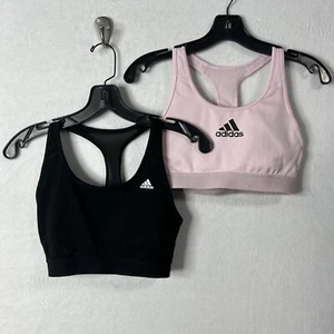 ADIDAS SPORTS BRA YOUTH COMBO PINK / BLACK - Picture 1 of 11